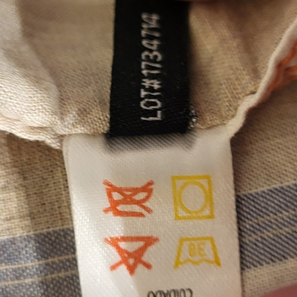 Buffalo David Bitton Teen Mens sz M short Sleeve Button Up Western Plaid - Picture 9 of 11